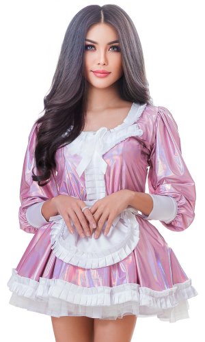 Abelia Holographic French Maid Uniform Abelia Holographic French Maid Uniform