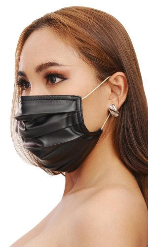 Leatherette Face Mask Leatherette Face Mask