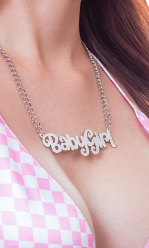 BabyGirl Necklace (LARGE size) BabyGirl Necklace (LARGE size)