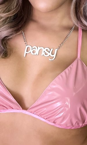 pansy Necklace (LARGE size) pansy Necklace (LARGE size)