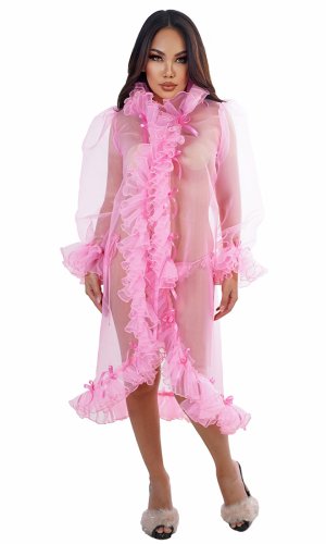 Sheer Ribbons Peignoir Sheer Ribbons Peignoir