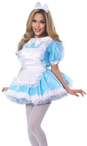 Alice-in-Wonderland Short Sissy Dress Alice-in-Wonderland Short Sissy Dress