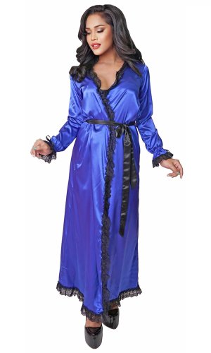 Satin and Lace Gown Satin and Lace Gown