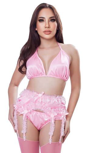 Ellenah 8-clip Sissy Suspender Belt Ellenah 8-clip Sissy Suspender Belt