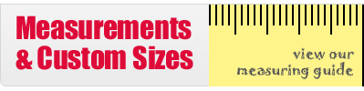 Measurements and Custom sizes
