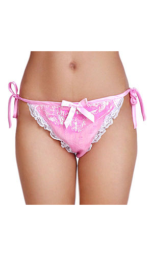 Bikini Melissa Satin and Glass-silk Panties Bikini Melissa Satin and Glass-silk Panties
