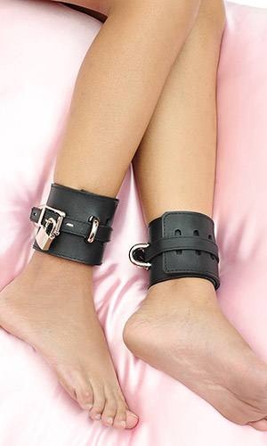 3 inch Leather Ankle Cuffs (pair) 3 inch Leather Ankle Cuffs (pair)