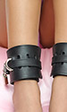 Leather Ankle Cuffs (pair) 