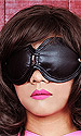 Leather Blindfold Goggles 