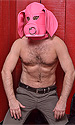 Leather Pig Slave Hood 