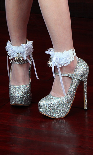 Sissy Ankle Cuffs Set (1 inch) Sissy Ankle Cuffs Set (1 inch)