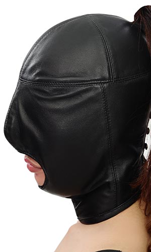 Lamb-leather Open Mouth Hood Lamb-leather Open Mouth Hood
