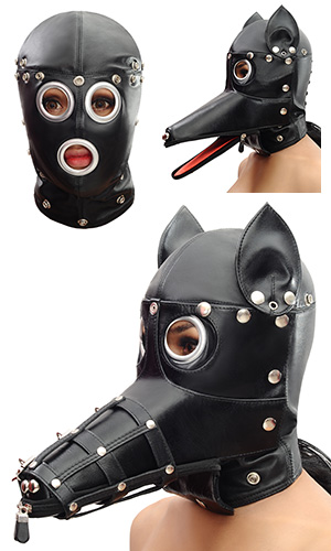 Slave Dog Muzzle Set Slave Dog Muzzle Set