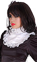 Lockable Satin Ruffle Collar 