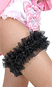 Deluxe Satin and Lace Garter 
