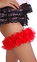 Deluxe Satin and Lace Garter 