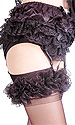 Deluxe Satin and Lace Garter 