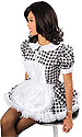 Daisy Gingham Sissy Maid Uniform 