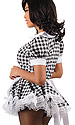 Daisy Gingham Sissy Maid Uniform 
