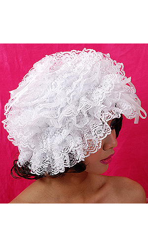 Tilly Large Lace Maids Hat Tilly Large Lace Maids Hat