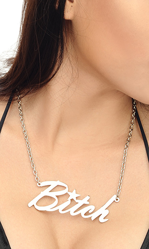 Bitch Necklace (LARGE size) Bitch Necklace (LARGE size)