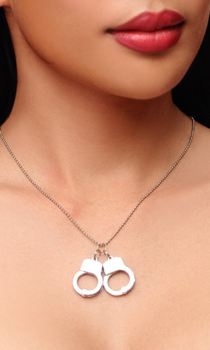 Handcuffs Necklace Handcuffs Necklace