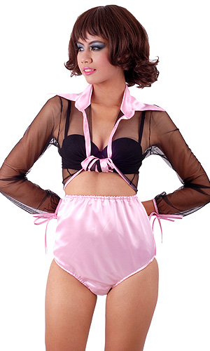 High-Waist Pure Satin Panties High-Waist Pure Satin Panties