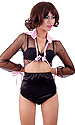 High-Waist Pure Satin Panties 