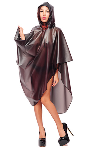 Plastic Poncho with Hood Plastic Poncho with Hood