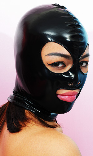 PVC Eyes Nose Mouth Hood PVC Eyes Nose Mouth Hood