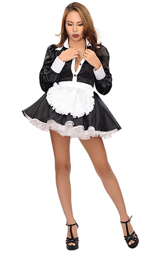 Delfina Satin French Maid Delfina Satin French Maid