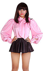 Satin Minx Micro Skirt
