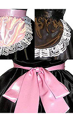 French Maids Satin Pinafore