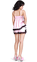 Satin and Lace Babydoll 