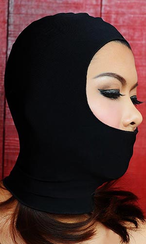 Spandex Open Upper Hood Spandex Open Upper Hood